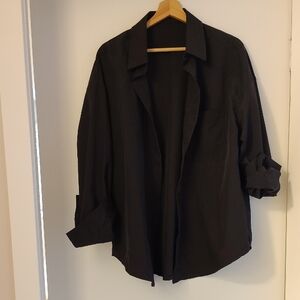 Black Button Down Shirt